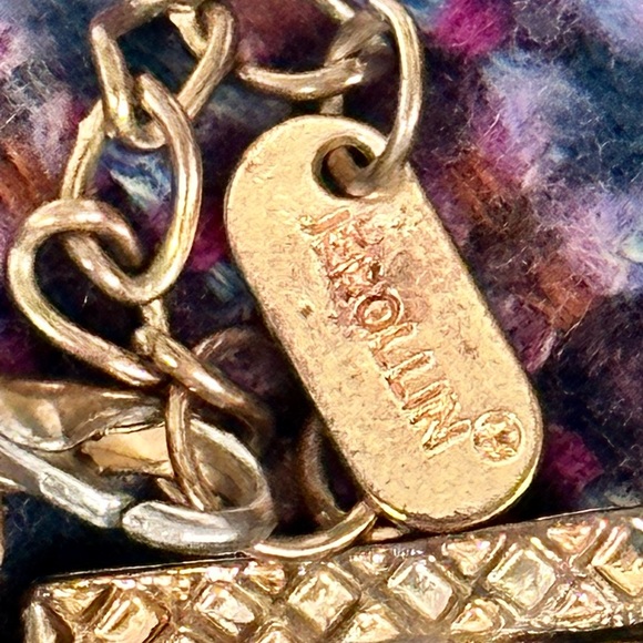 ***SOLD*** JEROLLIN PEARL CLUSTER Statement Necklace 17” VINTAGE Signed - Picture 2 of 16